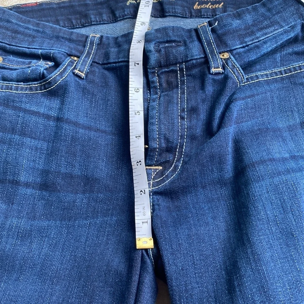 7 for all Mankind Jimmie bootcut 27 long 34 inseam low rise
